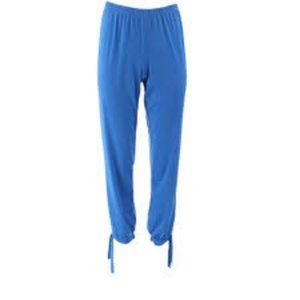 NWT SLINKY BRAND SPRING ROYAL HAREM TIE PANTS 2X